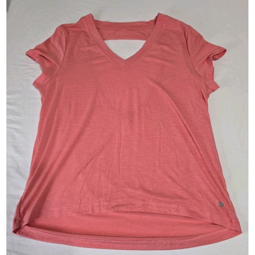 Bally Total Fitness Women's Large Pink Short-Sleeve‎ Shirt